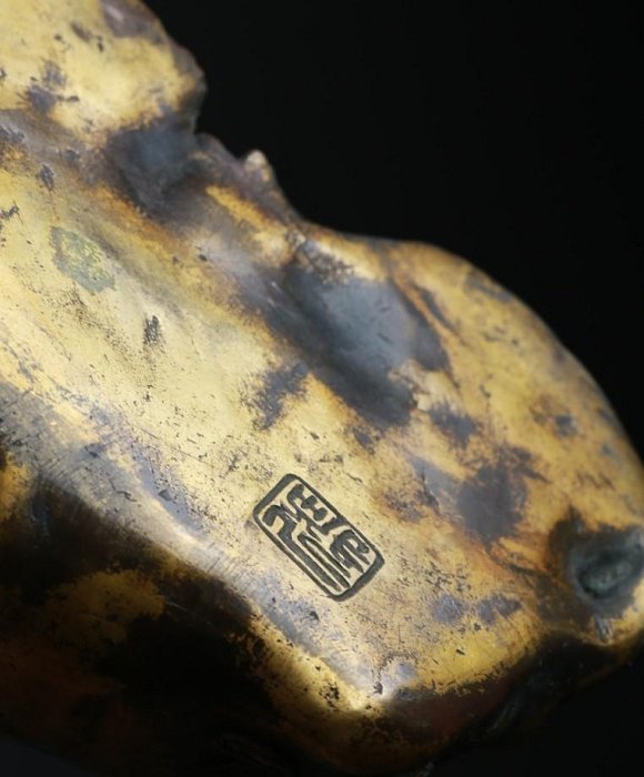 日本香爐獅香爐香薰爐藏六日本銅香爐二世秦藏六造塗金36 | Yahoo拍賣