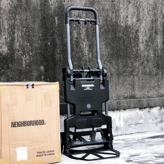 NEIGHBORHOOD - NEIGHBORHOOD HANAOKA / P-FLAT CART カート Neighborhood Nh Hanaoka P-Flat Cart Transforming trolley