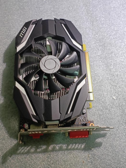 MSI GTX1050 2G PCIE 顯示卡 免外接電源