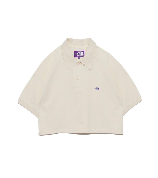 新品未使用Moss Stitch Field Cropped Polo THE NORTH FACE PURPLE LABEL Moss Stitch Field Cropped Polo