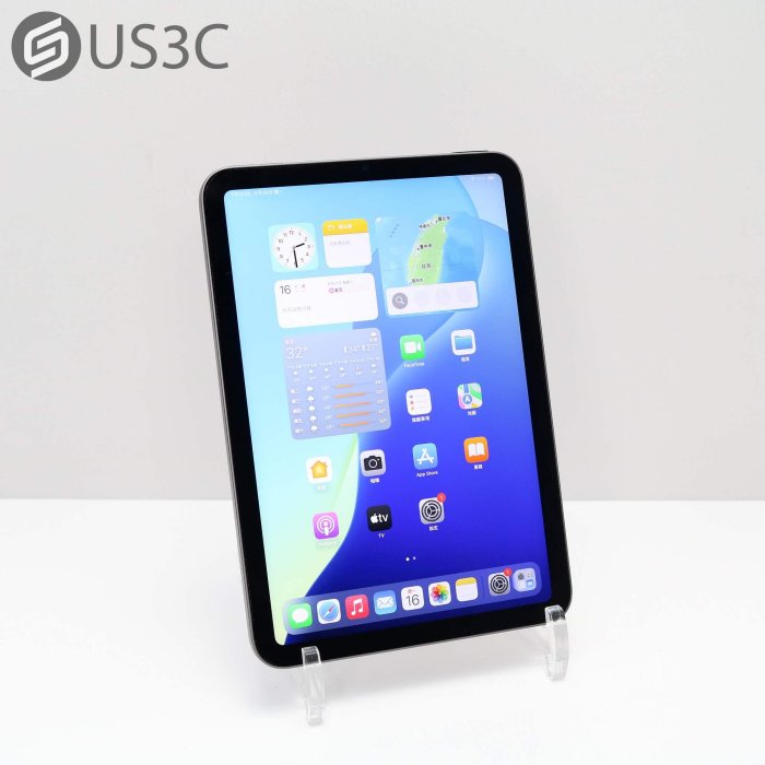 【US3C-小南門店】公司貨 Apple iPad Mini 6 64G WiFi 太空灰 8.3吋 1200萬畫素 A15仿生晶片 二手平板 UCare保固