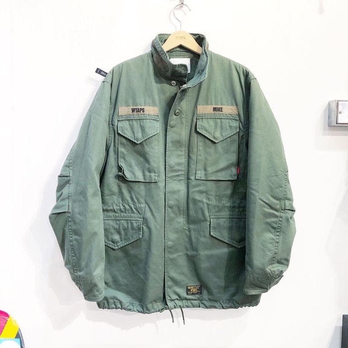希望商店】WTAPS M-65 JACKET 17AW 經典軍事夾克(有內裏