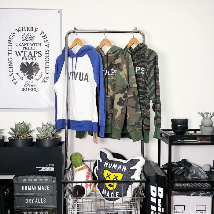 希望商店】WTAPS x FRAGMENT the POOL DESIGN HOODY 14AW 聯名閃電連帽
