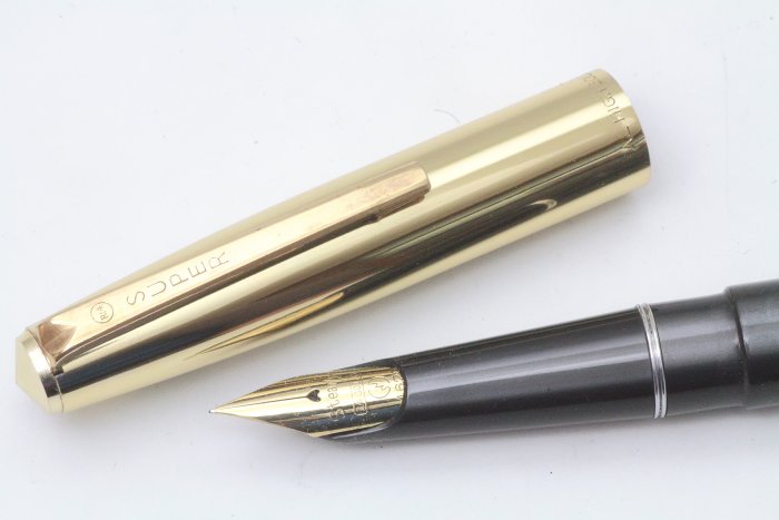 兜木銀次郎兜木先Pioneer 鋼筆14K 彈尖硬橡膠桿細字| Yahoo拍賣