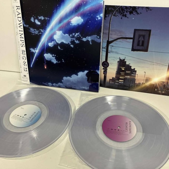 代購LP 黑膠唱片新海誠你的名字RADWIMPS 君の名は。 2枚組重量盤Analog