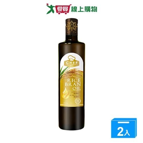 主廚精選玄米油750ml【兩入組】【愛買】