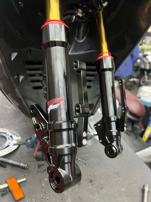 駿馬車業Z1 59 Fiftynine racing FX 客製化前叉組YAMAHA 勁戰七代7代可