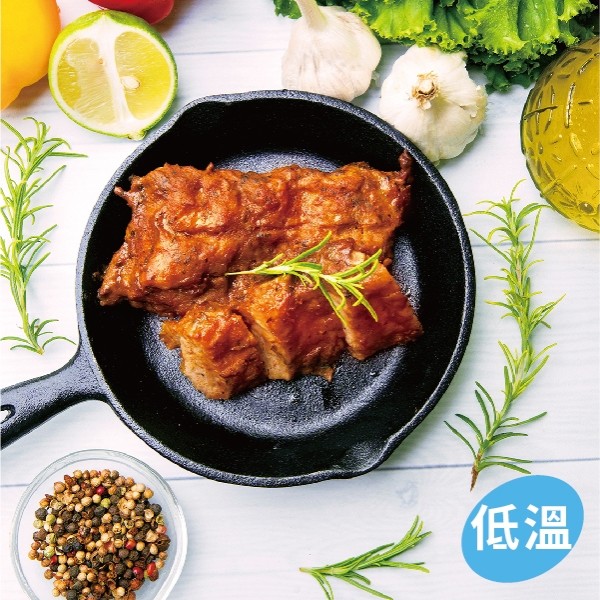 義式香烤豬肋排2入組