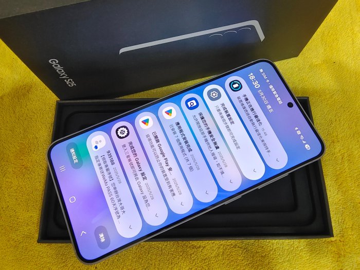 台灣三星二手機 保固2026/5/31 外觀如新 藍色 SAMSUNG S25 12G/512G 聯翔通訊※換機優先
