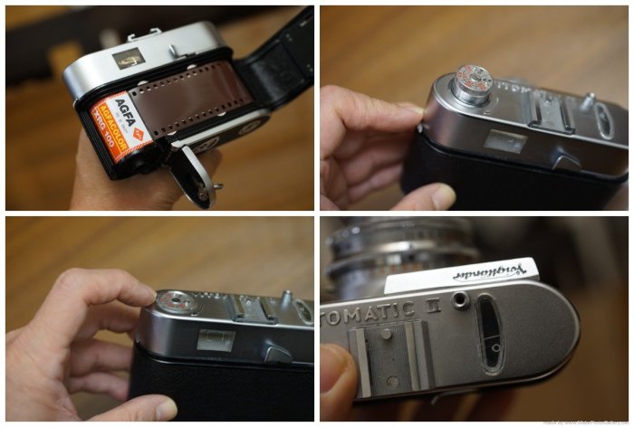 售】德國福倫達Voigtlander Vitomatic II RF黃斑對焦街拍鏡頭Color