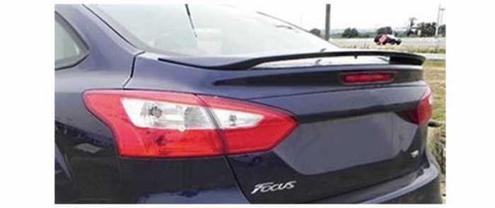 DJD19061237 FORD Focus MK3 四門尾翼 後尾翼套件 素材