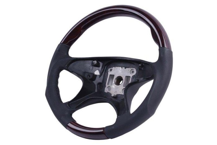 免運 贈送燈框 賓士W204 C-classC63 AMG C300 C35 2008-2010 實木方向盤 變型蟲 跑車款 木紋 胡桃木 鳥眼木 改裝 台灣製