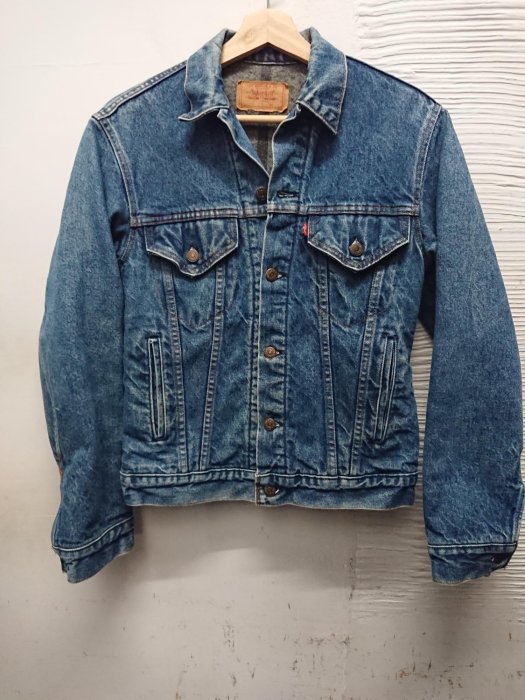 美國製levis 毛料內裡 牛仔外套 70506-尺寸36號~#0798直購含運