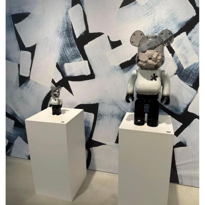 BE@RBRICK × ERIC HAZE 400% 展場限定熊聯名公仔| Yahoo拍賣
