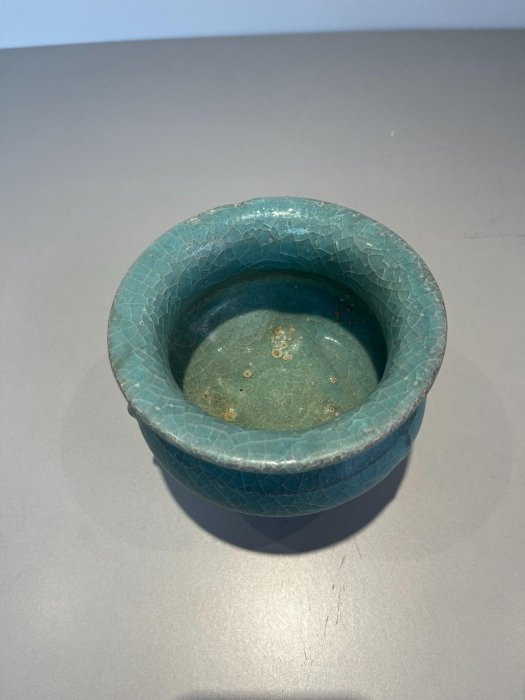 龍泉窯香爐青瓷爐三足口徑13公分| Yahoo拍賣