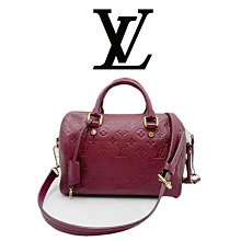 【皮老闆】二手真品 狀態良好 LV  牛皮 Speedy 25 波士頓包 C745