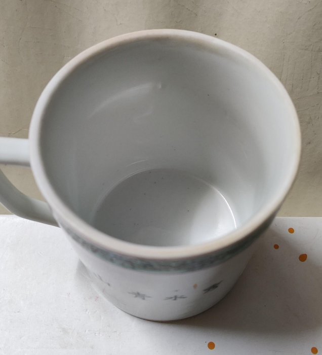 景德鎮567粉彩山水風景人物茶杯，古早工藝珍藏款，全新九五品相，熱銷