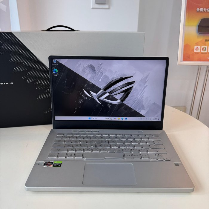 【艾爾巴二手】ASUS ROG GA401QM R9/32G/1TB/3060 14吋 白#二手筆電#嘉義店34123