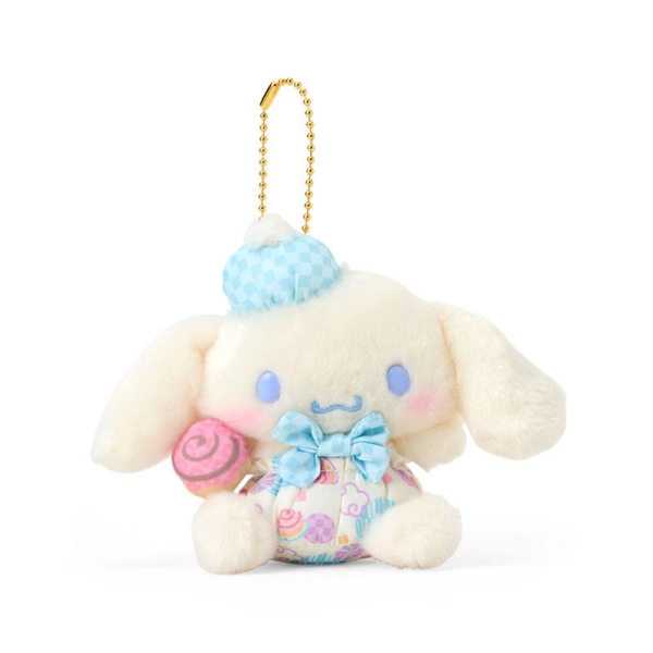 【震撼精品百貨】大耳狗 Cinnamoroll 日本SANRIO三麗鷗 大耳狗絨毛玩偶吊飾-和風圖案*03091