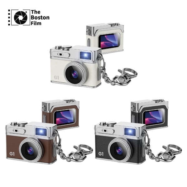 *The Boston Film 波士頓相機 G1掌心迷你數位相機-黑色/咖啡色/白色