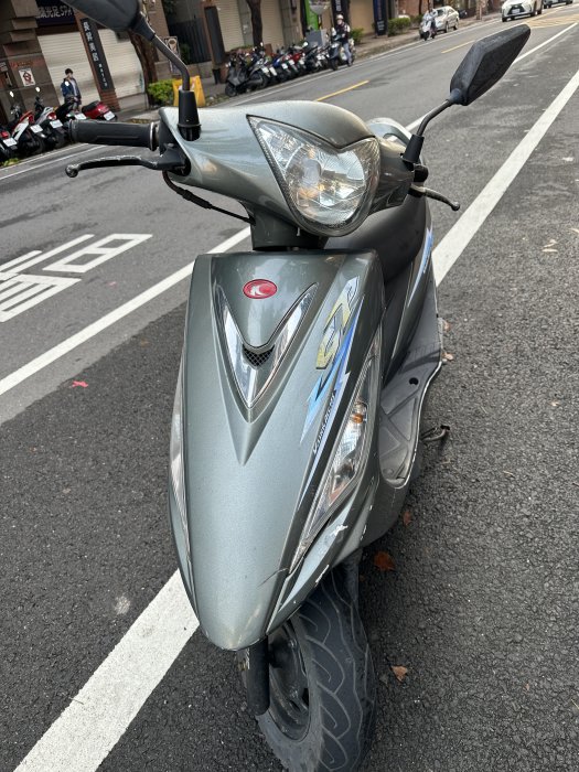 2013年6月光陽 噴射版鼓煞 GP125 銀灰色 無待修
