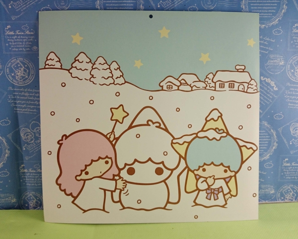 【震撼精品百貨】Little Twin Stars KiKi&LaLa 雙子星小天使~造型卡片 藍白