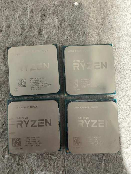 【小新代購】打包出，r5-3600x  300，r5-2600x 2個 400，r7-2700x 300 合計1000  不議價，包郵