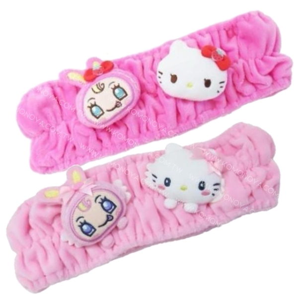 小禮堂 Mezzo Piano x Hello Kitty 絨毛吸水髮帶