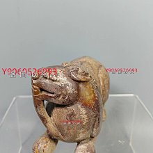 漢代 瑞獣貔貅置物 古玉老玉和田玉 中国美術骨董工芸品 収蔵品 和田玉貔貅大擺件】老玉高古玉明清玉重量1155克，腿部像是有裂吧舊藏