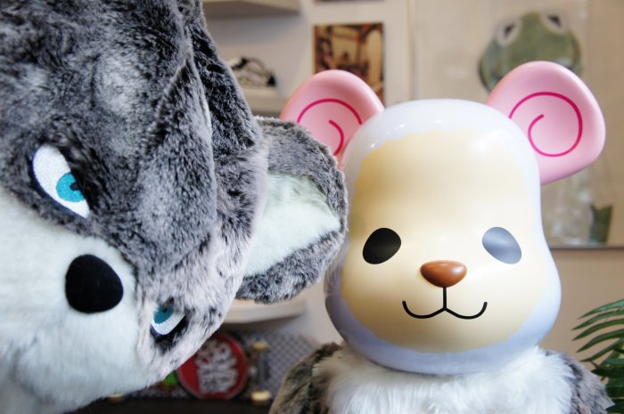BE@RBRICK x Fragment Design BWWT bearbrick 藤原浩1000% 披著