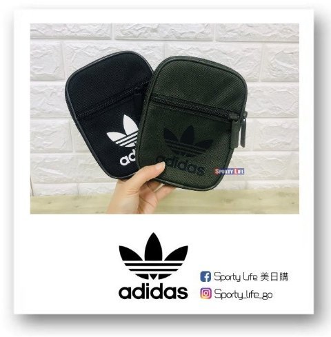 SL美日購】ADIDAS TREFOIL FESTIVAL BAG 愛迪達側背小包黑斜背包腰包