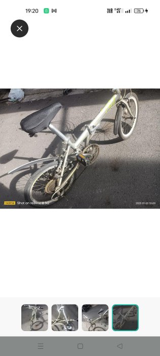 二手~英國專業自行腳踏車品牌 Ventura Portland 20吋 16速 鋁合金折疊腳踏車 小折車 單車~功能正常