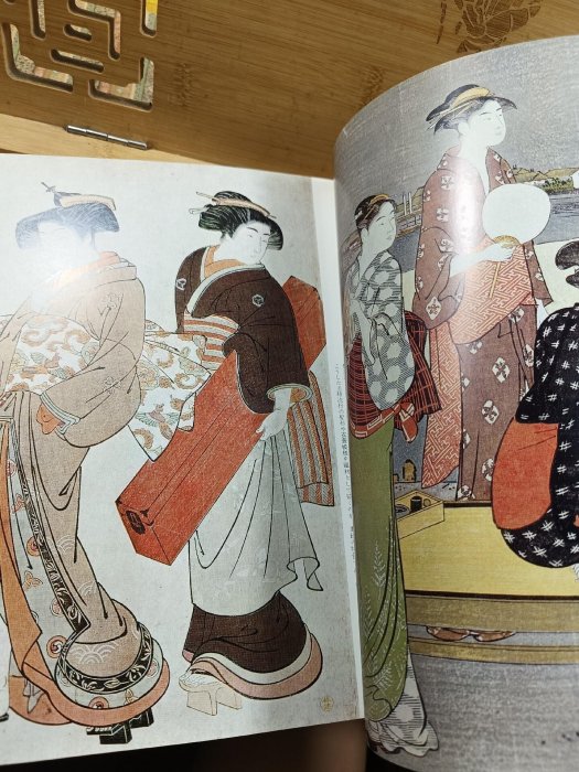 日本的美術風俗版畫至文堂品尺寸23X18.5Cm P112 昭和43年(1968年版