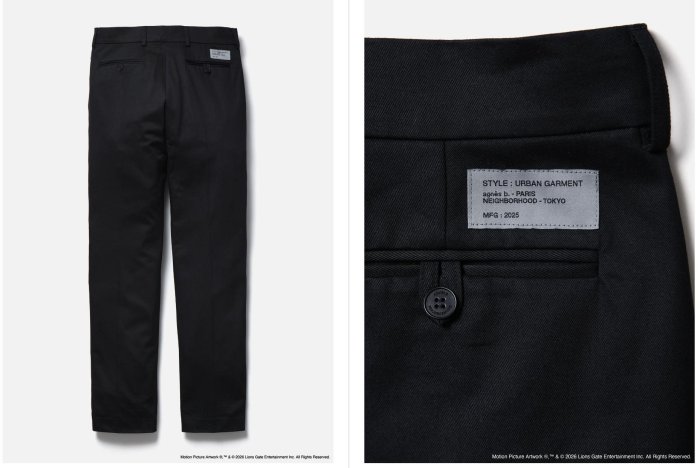 パンツ NEIGHBORHOOD X agnes b. NARROW PANTS NEIGHBORHOOD NH X AGNES B. . NARROW PANTS 聯名款長褲。太陽選物社