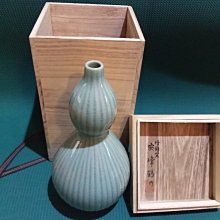 高麗青瓷、平茶碗。無傷、箱。 青瓷– 燦禾SANKA