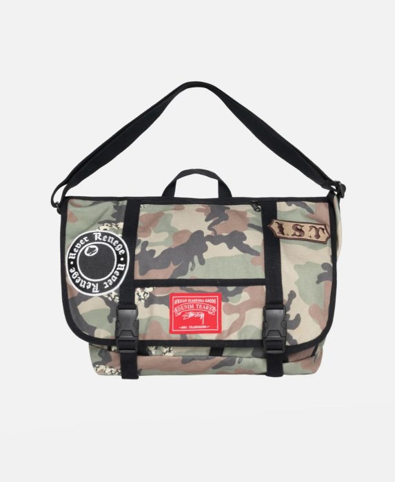 Stussy Denim Tears 迷彩メッセンジャーバック STUSSY & DENIM TEARS MESSENGER BAG 迷彩郵差包。太陽選物社334114