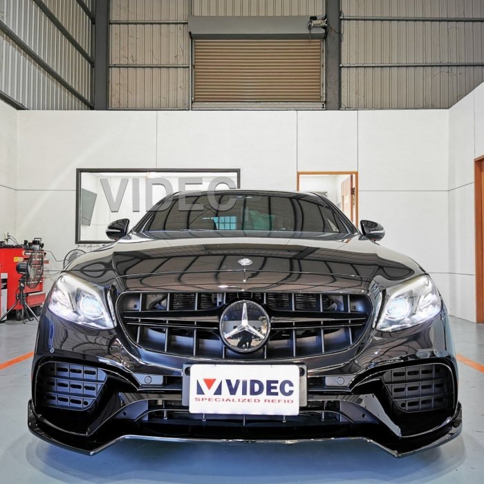 威德汽車 賓士 BENZ W213 E200 E250 E300 升級 E63 樣式 空力套件 前保桿 材質PP