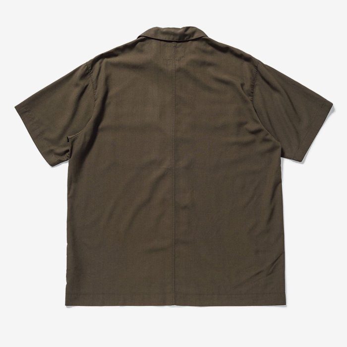 20ss WTAPS  BUDS SHIRT RAPO POPLIN レーヨン ダブルタップス W)taps WTAPS 20SS BUDS SS/SHIRT.RAPO.POPLIN