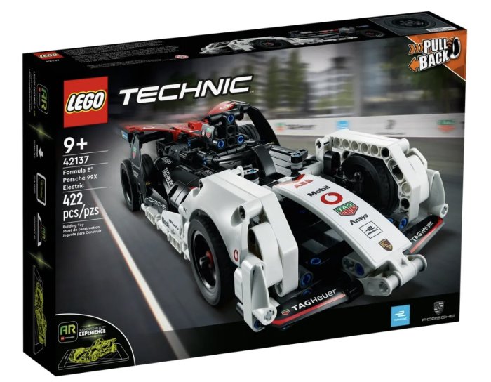 【LETGO】樂高 LEGO 科技系列 42137 保時捷 方程式賽車 E級 Porsche 99X Electric
