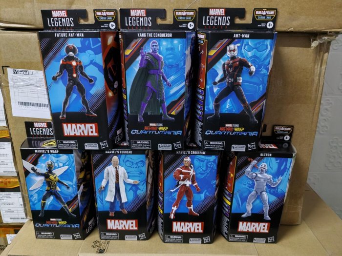 嚴選孩之寶 Marvel Legends 6寸蟻人黃蜂女康奧創凱茜模型推薦收藏 蟻人 黃蜂女 模型
