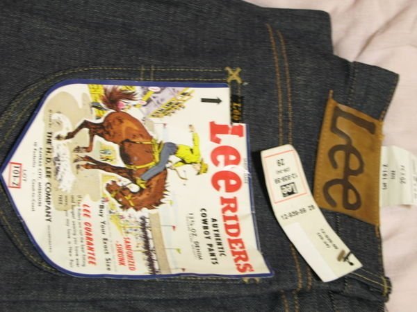 LEE REAL VINTAGE 1952年 JAMES DEAN 同年代復刻 LEE RIDERS 101Z (101