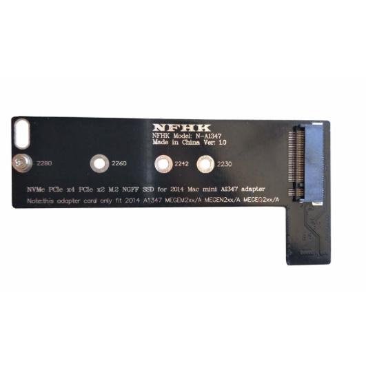 現貨供應 2014 Mac mini (A1347)M.2 SSD轉接線/Mac轉接卡/SSD轉接