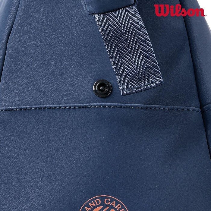 【曼森體育】Wilson ROLAND GARROS 2026 LARGE DUFFEL 圓筒包 海軍藍 法網系列