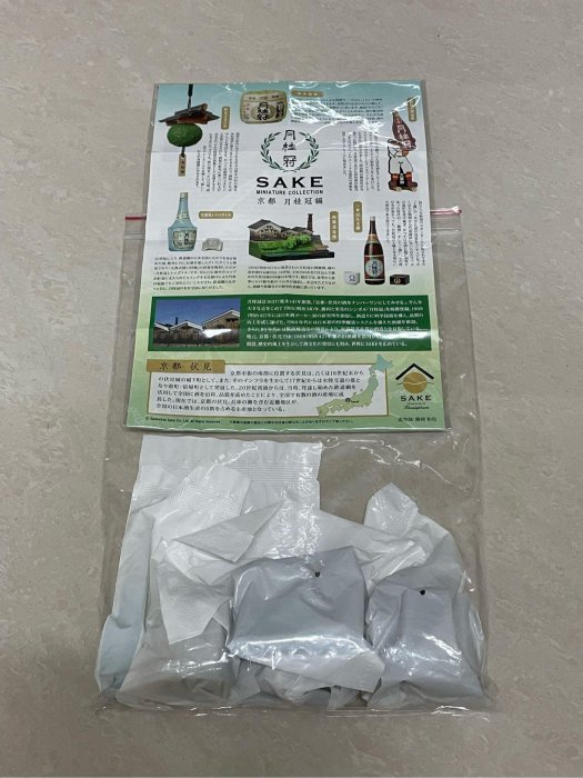 (全新未拆） Kenelephant 京都 月桂冠篇 Sake清酒紀念 一套6款 清酒故鄉 （請先問答）