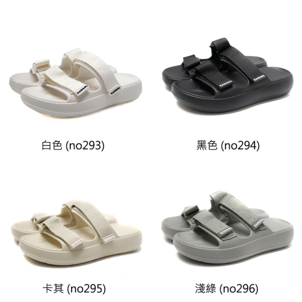 KANGOL 雙帶拖鞋 戶外拖鞋 男款 64551621