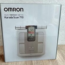 全新OMRON 歐姆龍電子體重計體脂HBF-710 鈦金灰柔道國手楊勇緯推薦