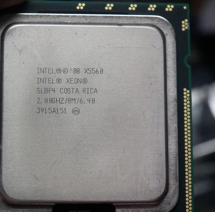 CPU X5560 L5520 E5520 X5570正式版 LGA1366 CPU INTEL X58 I7 XEON