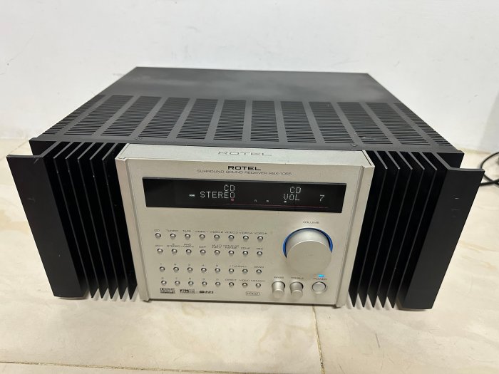 高階英國環擴 ROTEL RSX-1056 家庭劇院 6.1 擴大機 光纖/同軸/ 品項新 全新拷貝遙控器