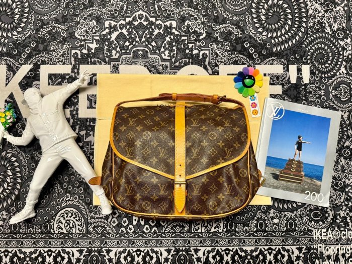 LV中號雙子星中古包斜挎包充新保存品帶橫濱offb