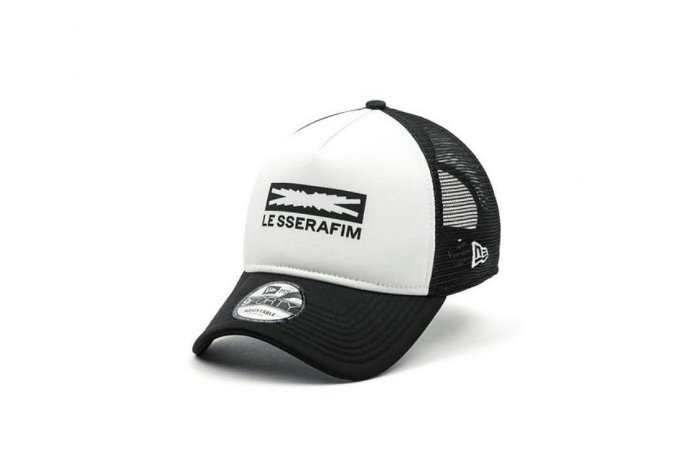 LE x SSERAFIM Hat Baseball D NEW ERA x LE SSERAFIM Trucker Cap 9FORTY
